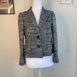 Tosca New York Black & White Tweed Jacket Petite